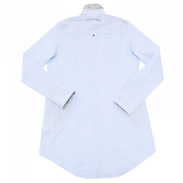 0539P camicia  donna LA MARTINA manica lunga azzurro shirt women