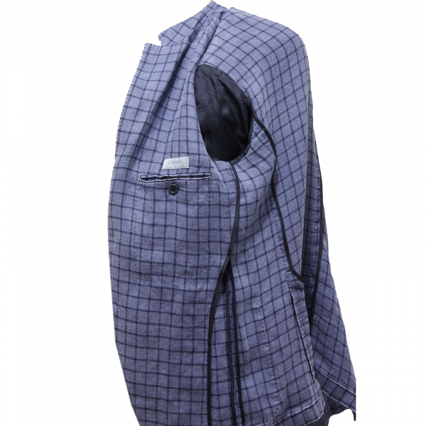 0581N giacca uomo viola CANTARELLI lino men coats jackets