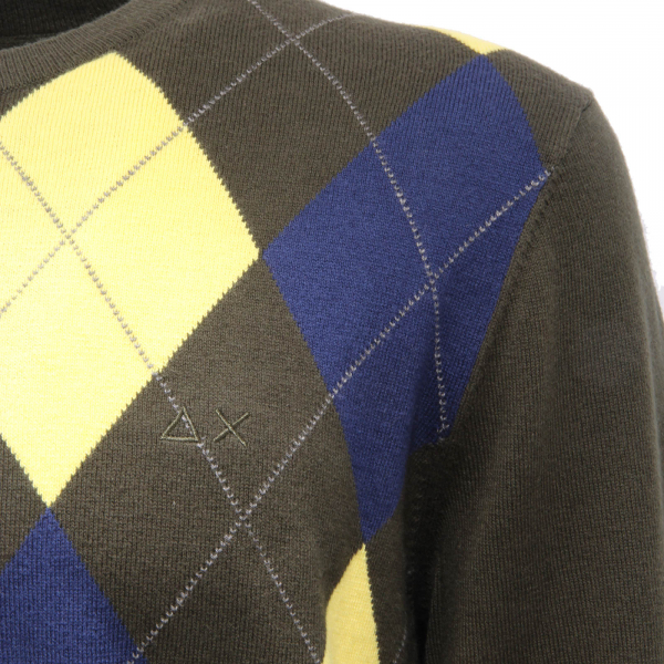 0612AP maglione uomo SUN 68 man wool/cotton sweater