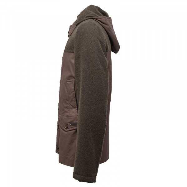0617V giaccone uomo HAVANA & CO. brown/green jacket men