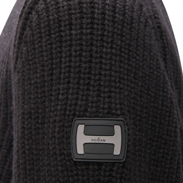0619AQ dolcevita uomo HOGAN man wool turtlenek black