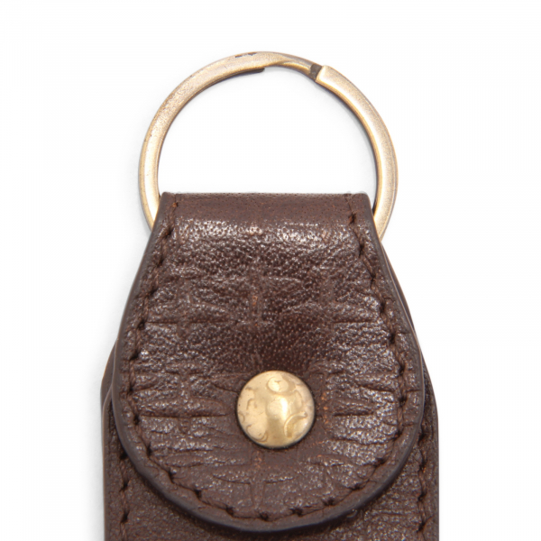 0621AZ PORTACHIAVI UOMO AVIREX MAN KEYRING BROWN