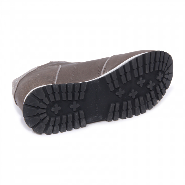0622AU sneaker uomo PHILIPPE MODEL man vintage effect shoes brown/grey