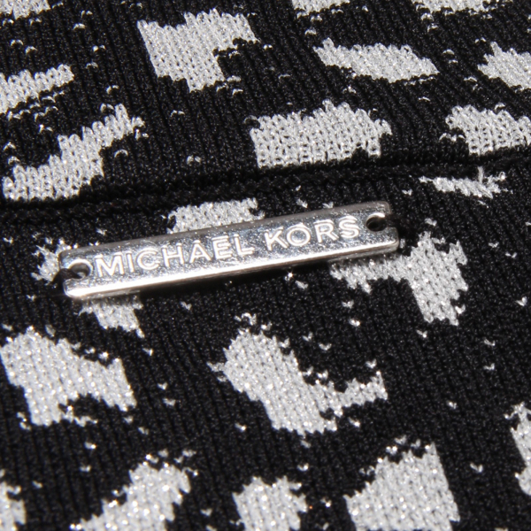 0629W maglia lupetto donna MICHAEL MICHAEL KORS black/silver t-shirt woman