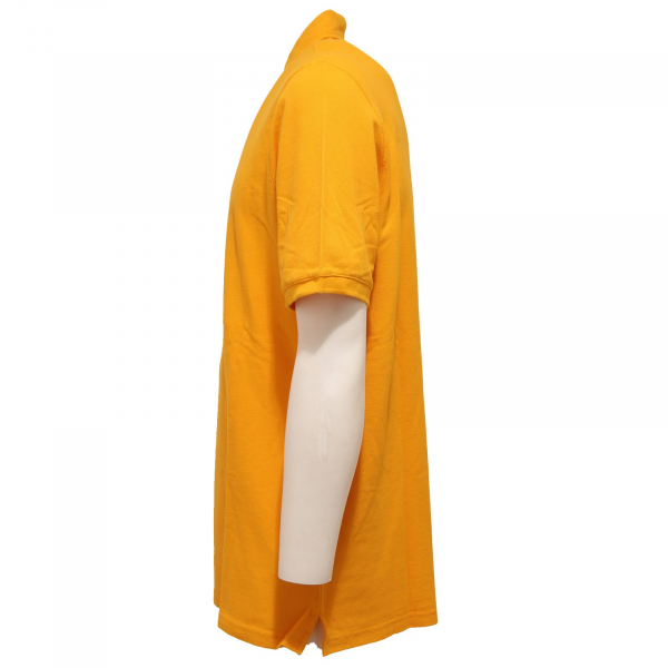 0646AA polo uomo ALPHA STUDIO GARMENT DYED yellow cotton polo t-shirt man