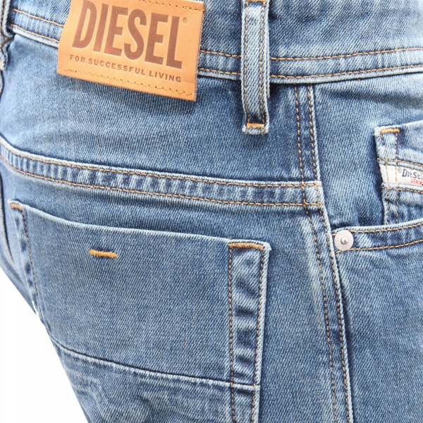 0665AI jeans uomo DIESEL THOMMER men blue denim trouser slim fit