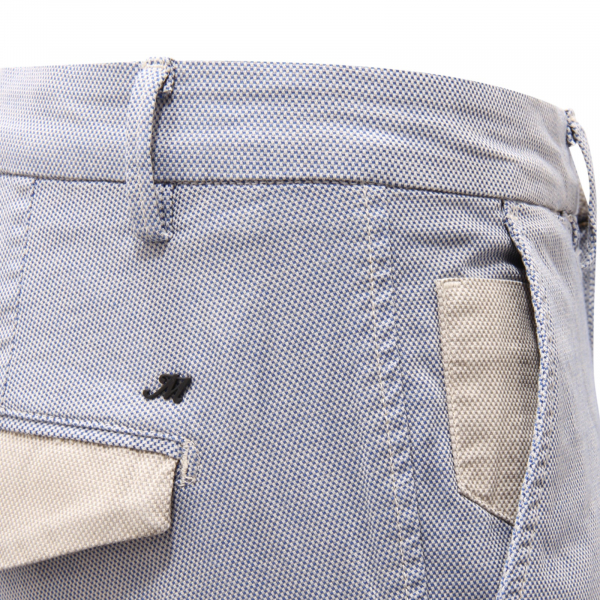 0667AQ pantalone uomo MASON'S MIXSPECIAL man trousers blue