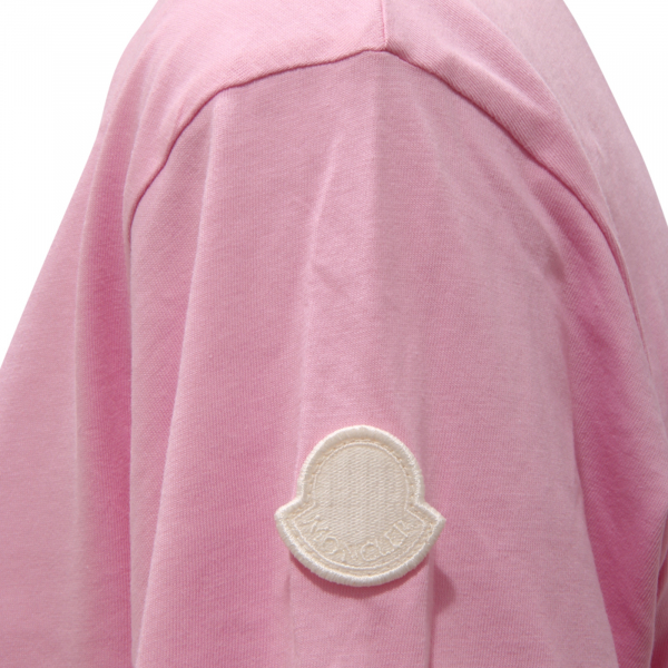 0682AS maglia donna MONCLER PEANUTS woman garment washed t-shirt pink