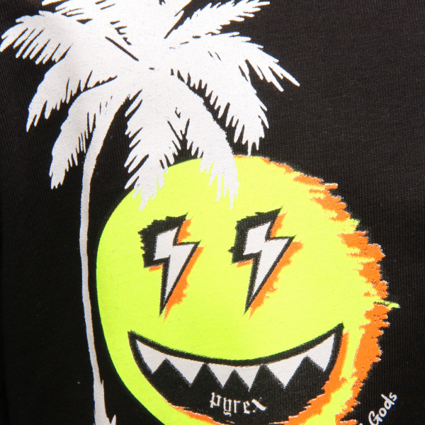 0684AR maglia bimbo PYREX KIDS boy t-shirt black