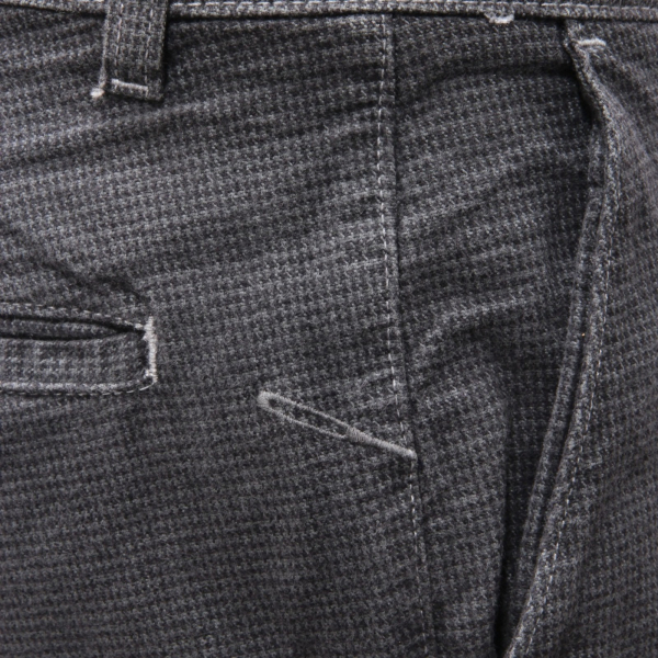 0700AL pantalone uomo CRUNA men NEW TOWN piede-de-poule trouser grey