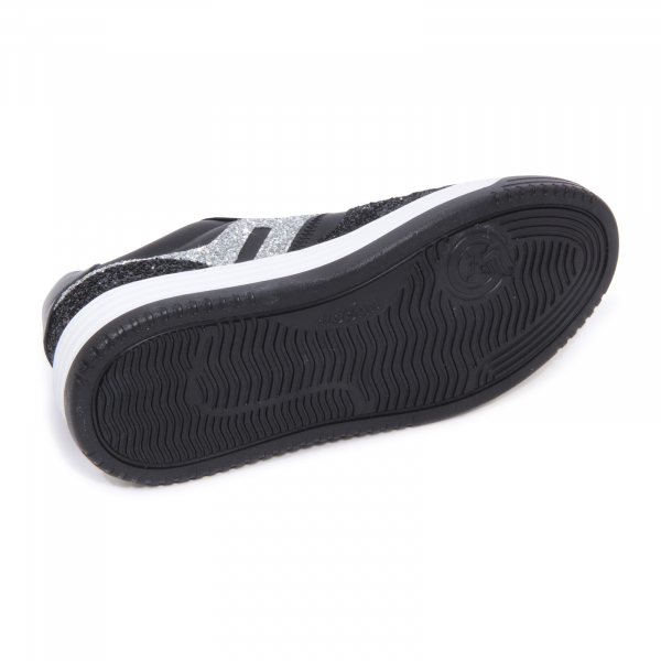 0706AU sneaker donna HOGAN H630 woman shoes black
