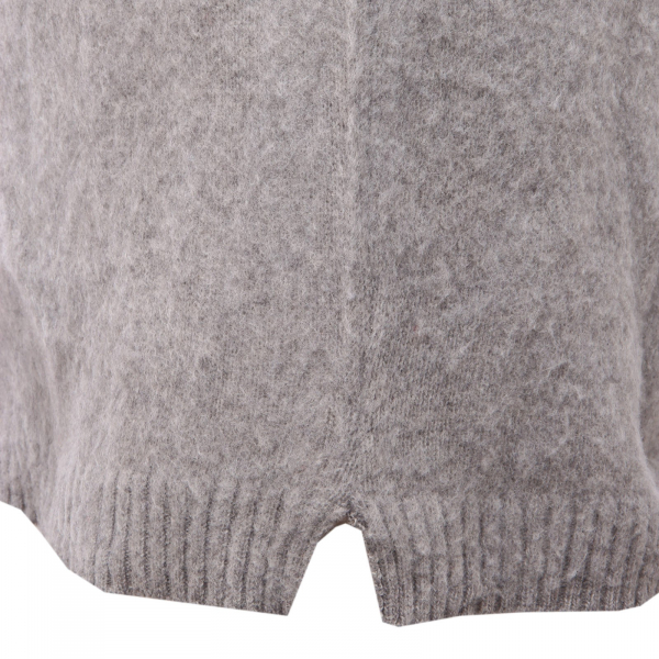 0719AG maglione uomo WOOL & CO grey wool blend sweater man