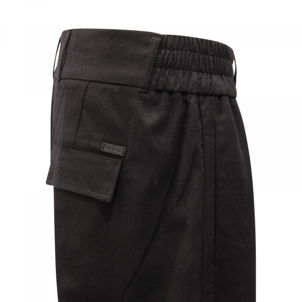 0720AT pantalone uomo GAELLE man trousers black