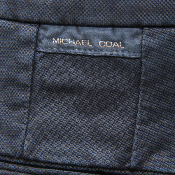 0737AN pantalone uomo MICHAEL COAL man trousers blue