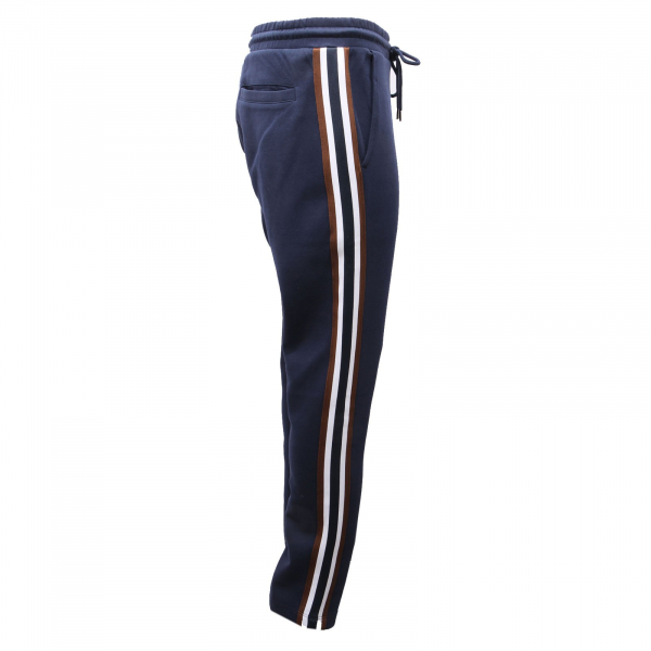0748AF pantalone tuta uomo MICHAEL KORS blue trouser man