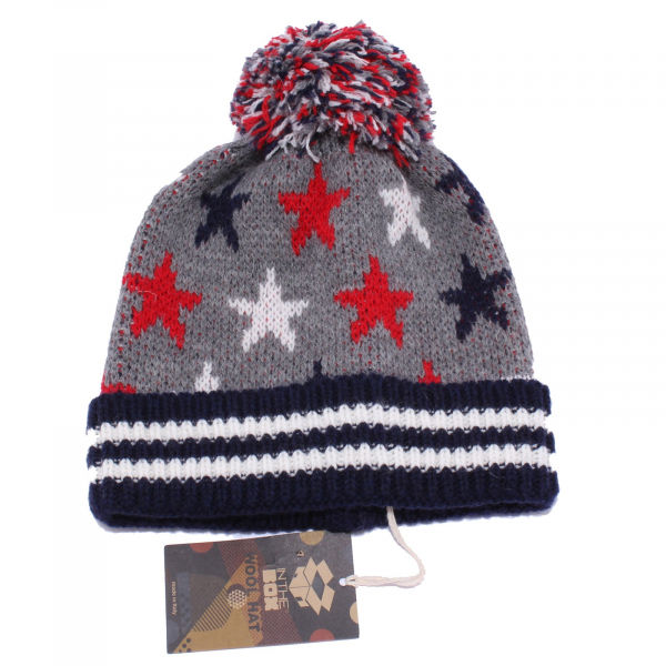 0748Y cuffia uomo IN THE BOX VINTAGE HAT multicolor wool mix hat man