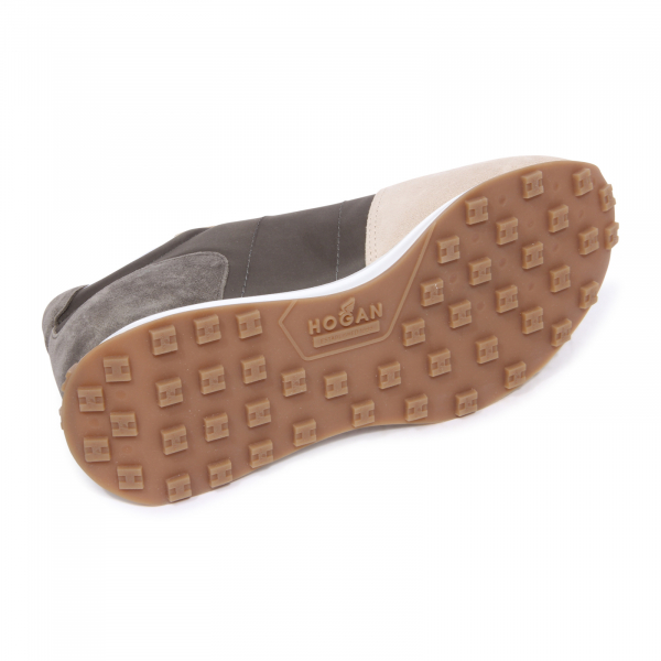0762AU sneaker uomo HOGAN H601 man shoes green