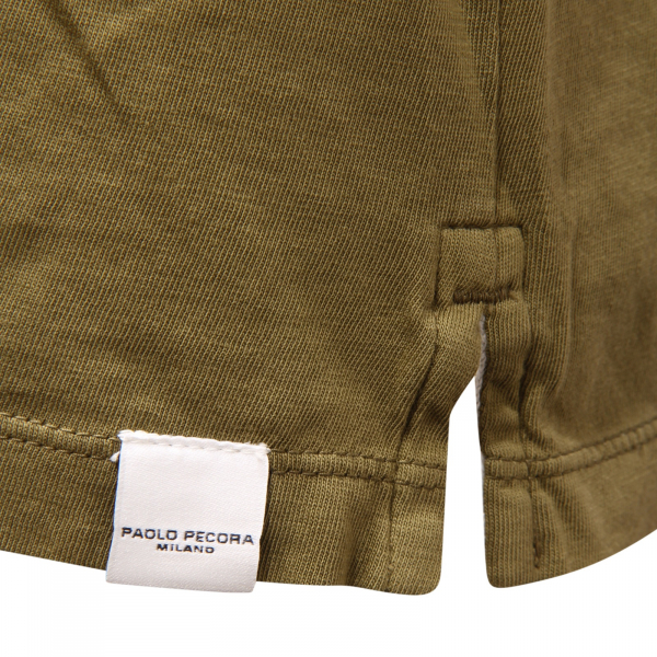 0812AV MAGLIA UOMO PAOLO PECORA MAN T-SHIRT GREEN