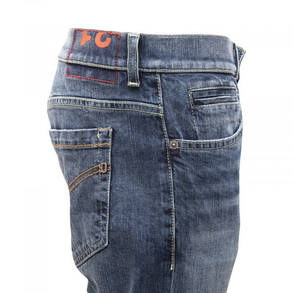 0834AT jeans uomo DONDUP GEORGE SKINNY FIT man trousers