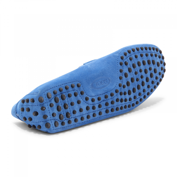 0846AR mocassino uomo TOD'S man suede loafer bluette