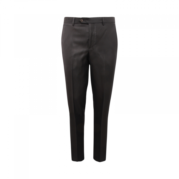 0861AZ ABITO UOMO BORDONI MAN SUIT DROP 7R BLACK