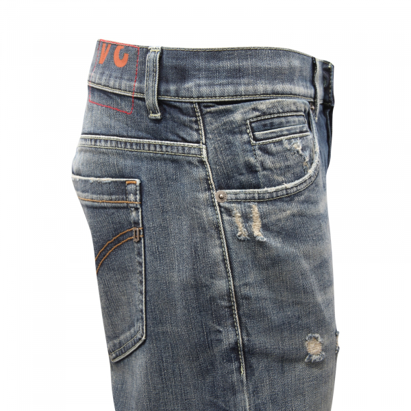 0872AT jeans uomo DONDUP GEORGE SKINNY FIT man trousers