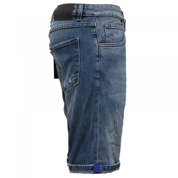 0893AB bermuda uomo OFFICINA36 denim delave' shorts man