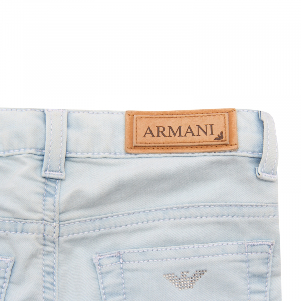 0908AQ jegging bimba ARMANI girl kids trousers