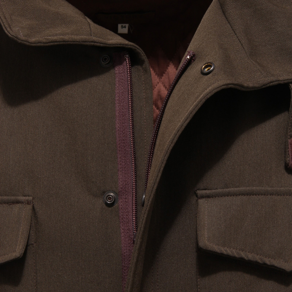 0921V giubbotto uomo VICTORY BOAT LINE verde scuro jacket men
