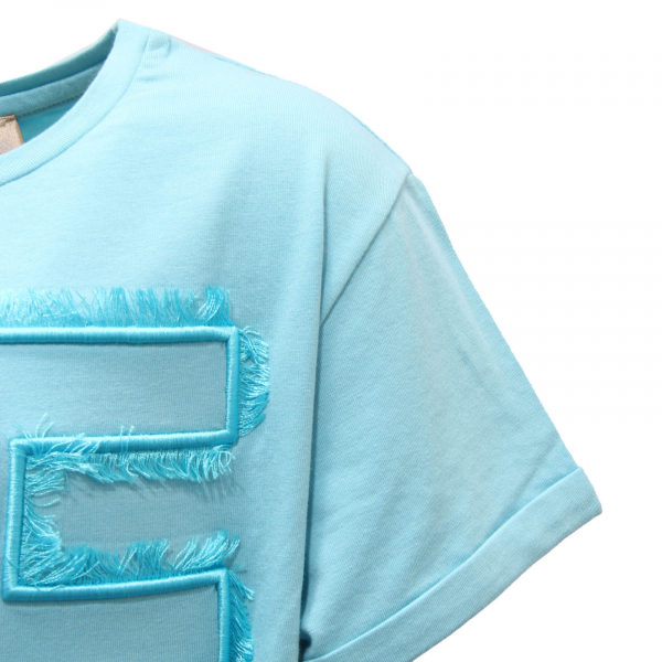 0933AO maglia bimba ELISABETTA FRANCHI girl kid t-shirt