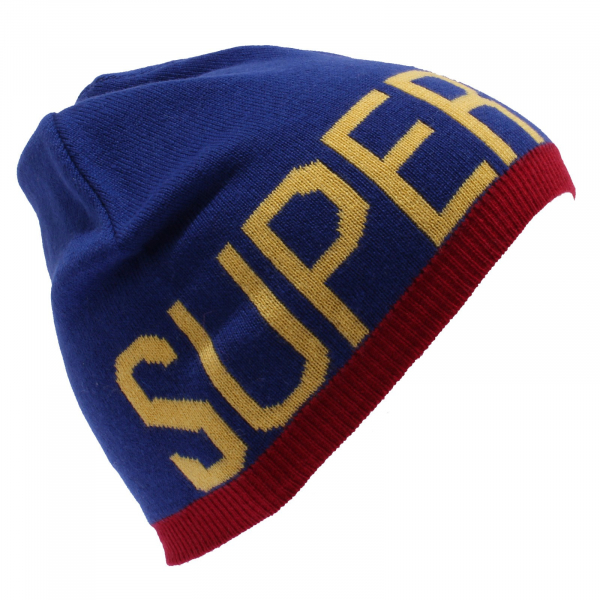 0941Y cuffia uomo SUN 68 berretto blue/yellow beanie hat man