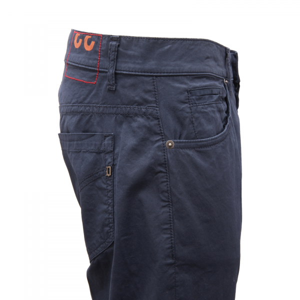 0943AT pantalone uomo DONDUP GEORGE man trousers blue