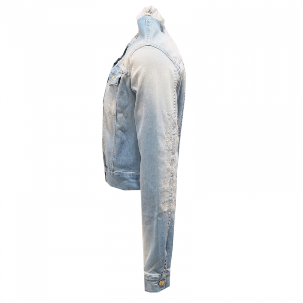 0944T giacca jeans girl MET BENTLEY denim jacket bimba