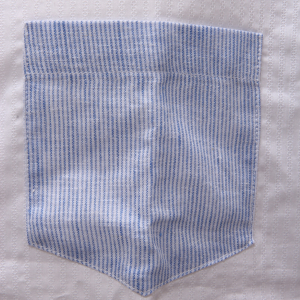 0964AG camicia uomo GAUDI' white cotton textured shirt man