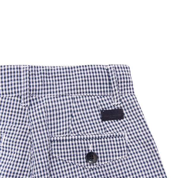 0969AR bermuda bimbo PAOLO PECORA boy kids shorts blue/white
