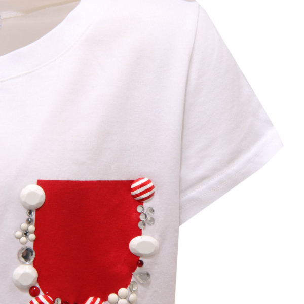 0985AO maglia bimba SIMONETTA girl kid t-shirt