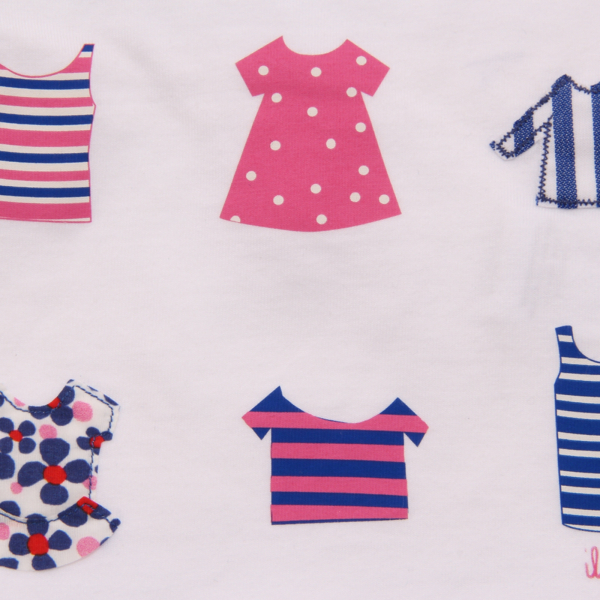0989AQ maglia bimba IL GUFO girl kids t-shirt