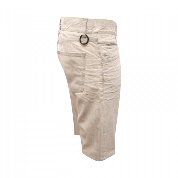 1045AV BERMUDA UOMO RING MILANO MAN DENIM VINTAGE EFFECT SHORTS
