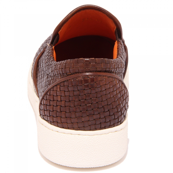 1046Q scarpa uomo CARACCIOLO 1971 SLEEP ON marrone shoe men