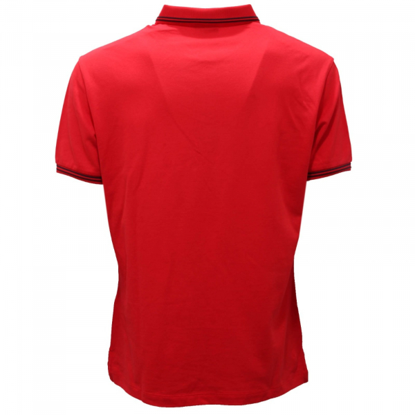 1047AH polo uomo EMPORIO ARMANI red cotton polo shirt man