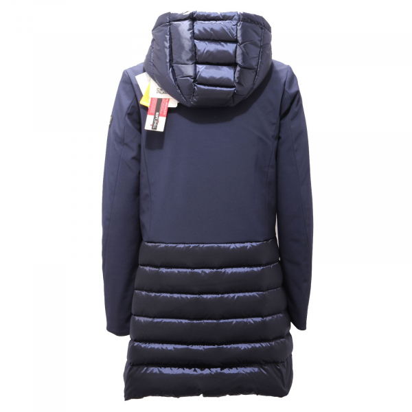 1063AF giubbotto donna CIESSE PIUMINI blue down padded coat jacket woman