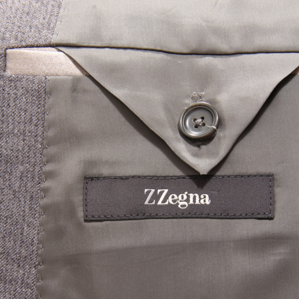 1100AU abito uomo Z ZEGNA CITY man wool suit