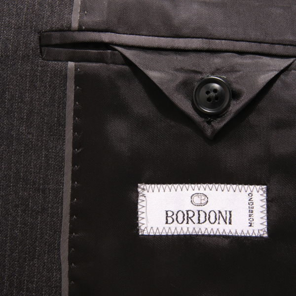 1100AZ ABITO UOMO BORDONI TESSUTO ANGELICO MAN SUIT DROP 4C