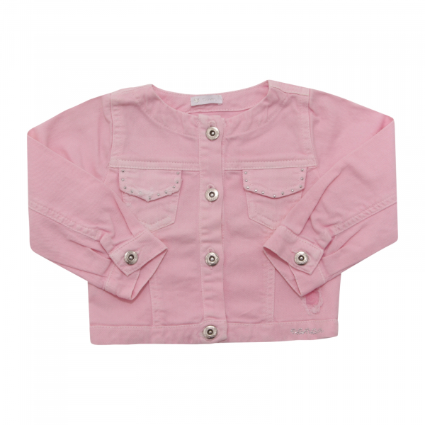 1102AQ giubottino bimba NANAN girl kids denim jacket