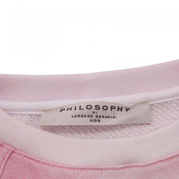 1103AR felpa smanicata PHILOSOPHY DI LORENZO SERAFINI girl kids sweatshirt