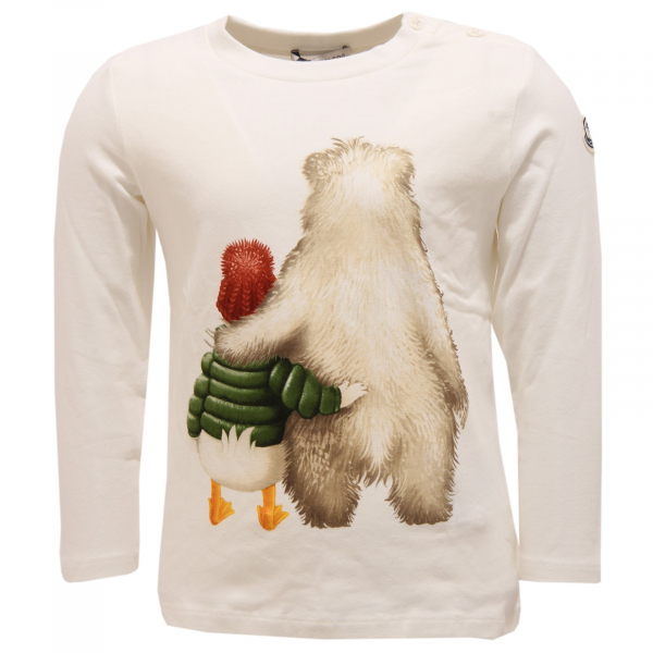 1108S maglia bimbo MONCLER girocollo  kids t-shirt long sleeve