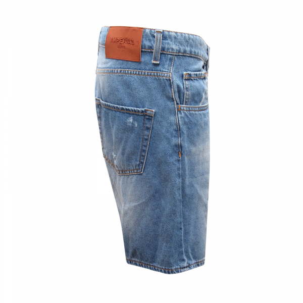 1111AV BERMUDA UOMO IMPERIAL MAN DENIM SHORTS