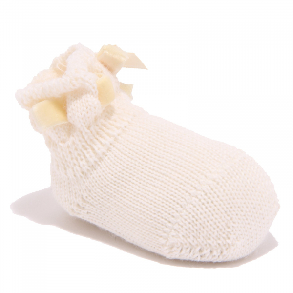 1114Z scarpine lana bimba girl RUBEN E C. wool newborn shoe