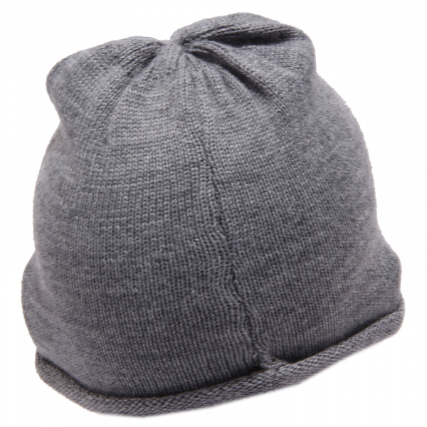 1119Z cuffia bimba GIRL NO BRAND   grey strass wool hat