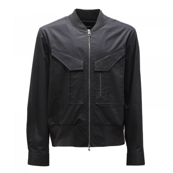 1121AM bomber uomo NEIL BARRETT man cotton jacket black